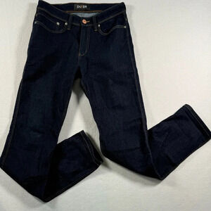 Du/Er Straight Leg L2X Slim Fit Jeans Mens Size 29X30 Dark Blue Mid Rise